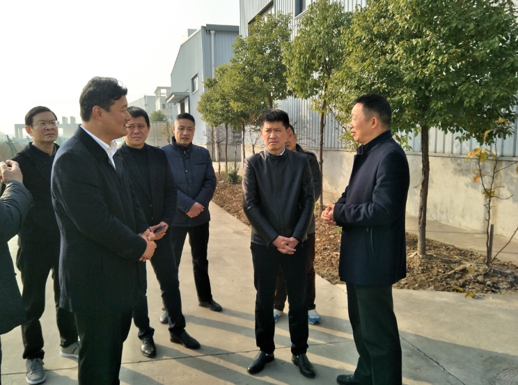 2019年12月11日襄陽市襄州區(qū)副區(qū)長王海 領導來訪